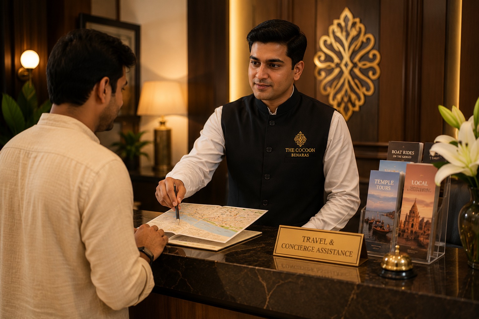 Travel Assistance at The Cocoon Benaras